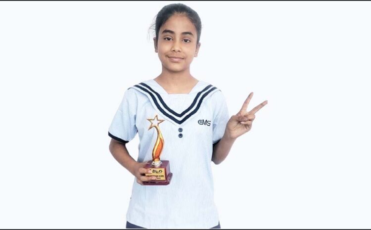  CMS student bags Gold Medal in Slogan Writing Competition 