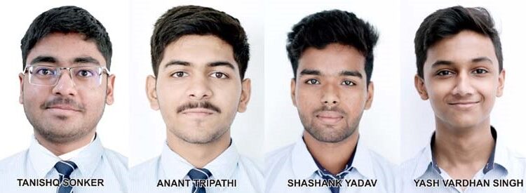  Four CMS students qualify for National Defence Academy