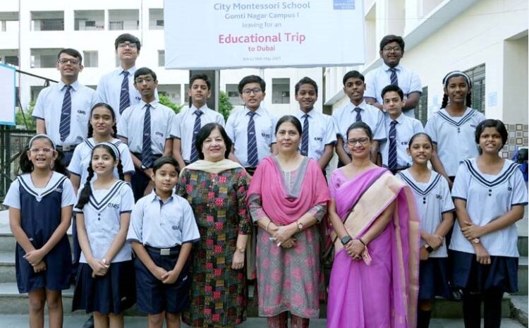  CMS students delegation leaves for educational excursion to Dubai