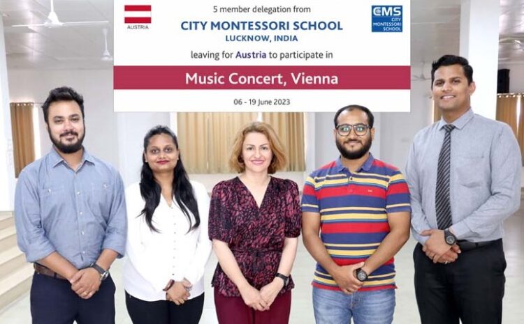  Five-member delegation of CMS Music Teachers leaves for Austria