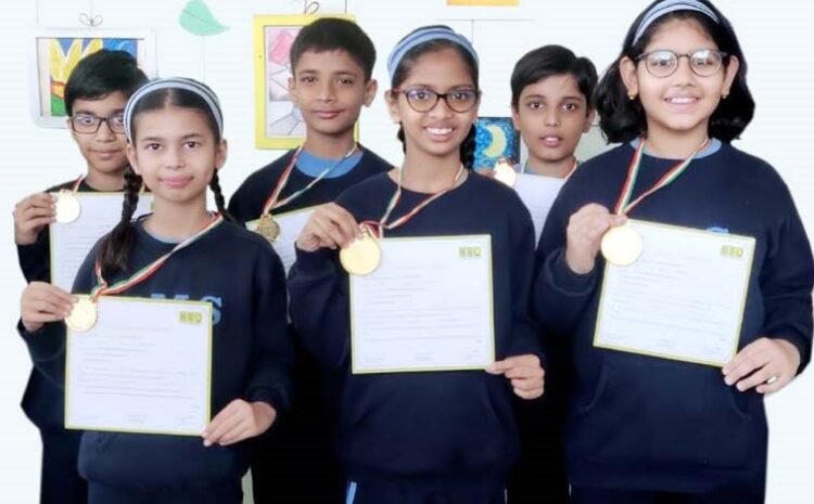  CMS students win four gold medals in National Science Olympiad