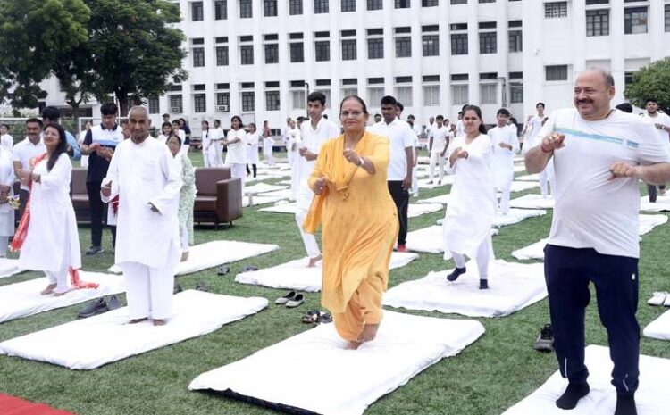  CMS celebrates UN International Day of Yoga with Inter-school Yoga Meet