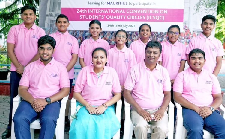  CMS students team to participate in International Quality Circle Convention in Mauritius