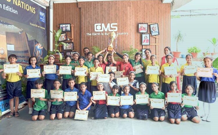  CMS team wins Championship in Yoga Competition