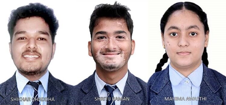  Three CMS students qualify for National Defence Academy