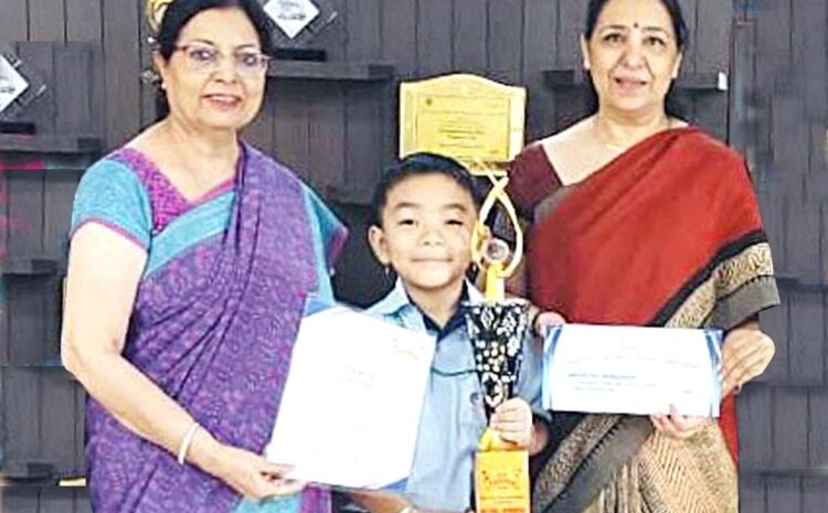  CMS student emerges National Topper in All India Competition