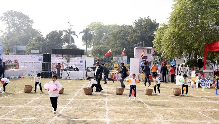  सी.एम.एस. राजेन्द्र नगर प्रथम कैम्पस द्वारा दो-दिवसीय खेलकूद समारोह का भव्य आयोजन